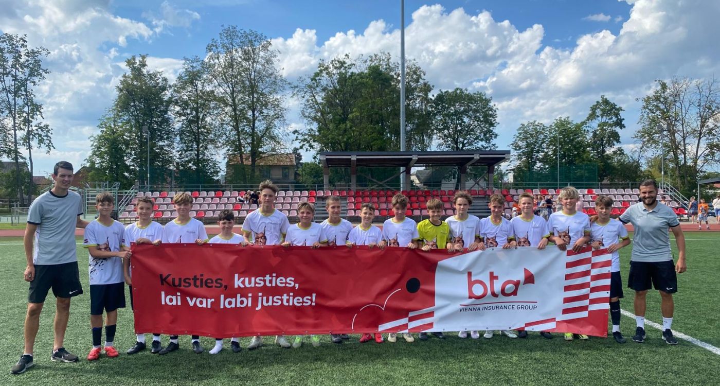 Futbolistiem Latvijas jaunatnes čempionātā notika mājas spēles