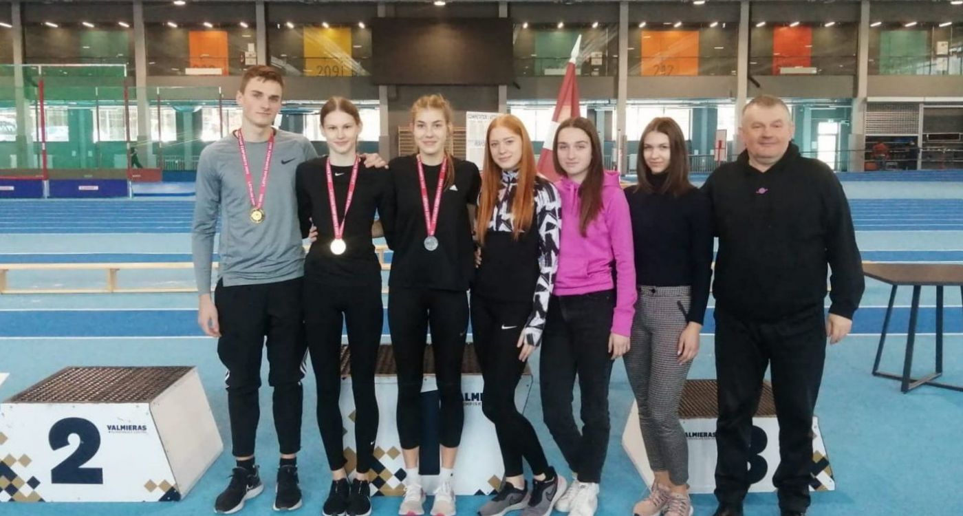 Jēkabpils vieglatlēti no Latvijas čempionāta atved trīs medaļas