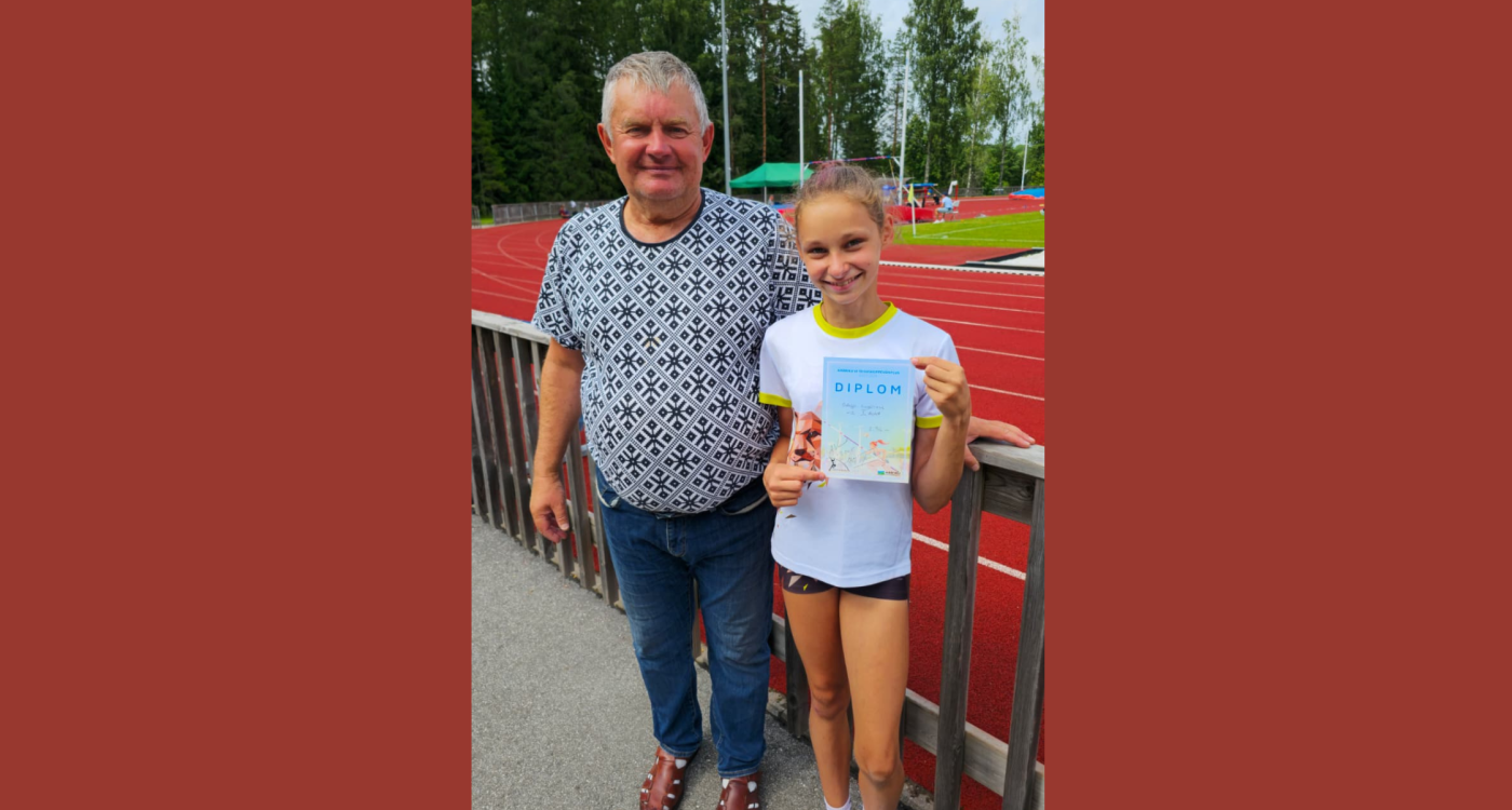 Jēkabpils Sporta skolas kārtslēcēja uzvar Igaunijas sacensībās