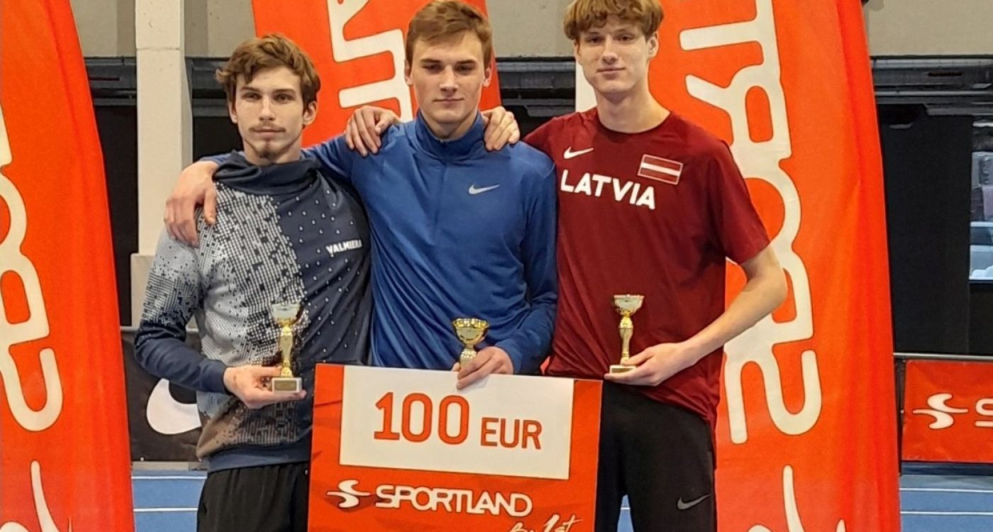 Divas godalgas LVS/Sportland kausa 3.posmā