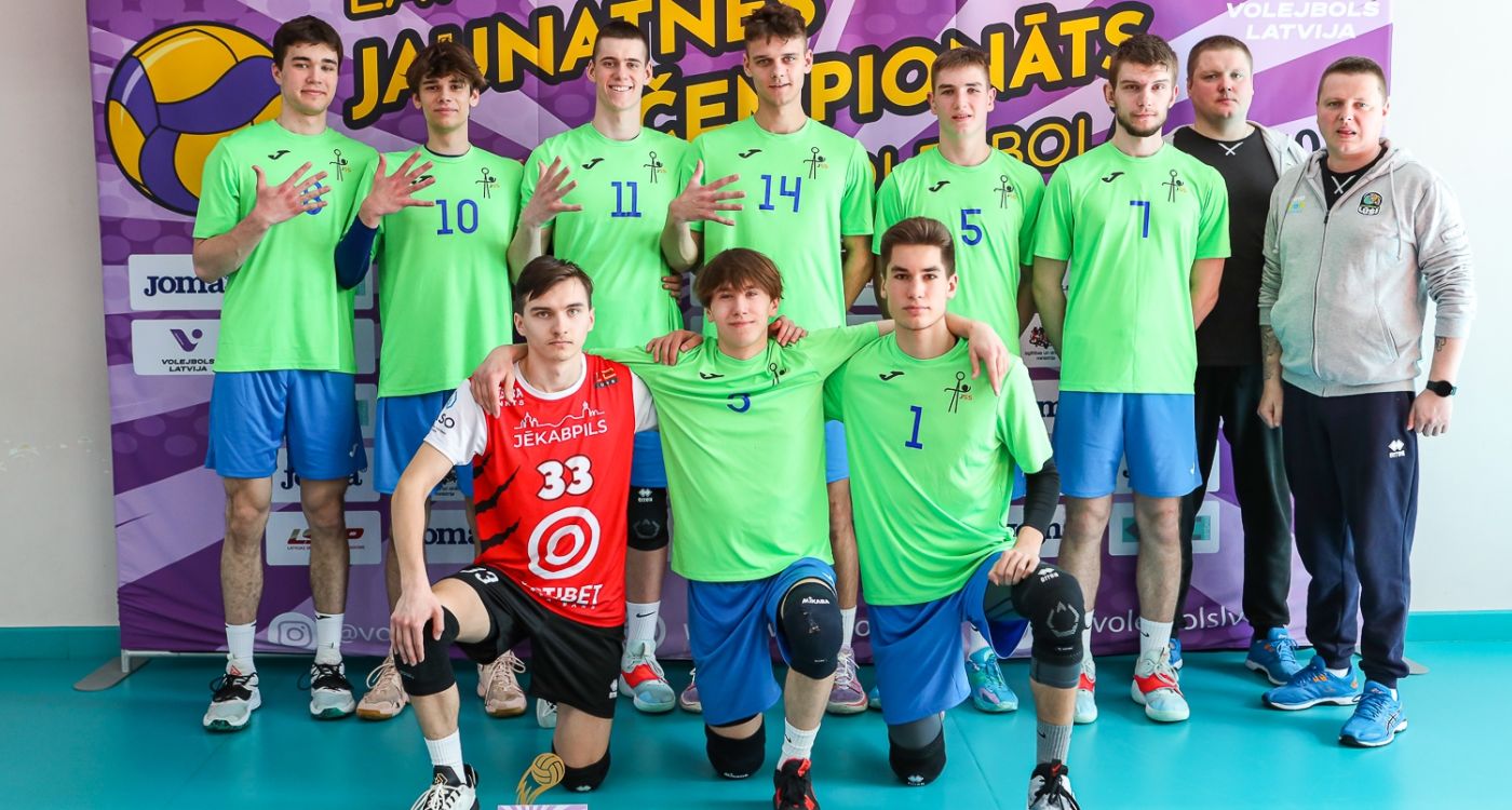 Dalību LJČ noslēdz U19 komandas volejbolisti