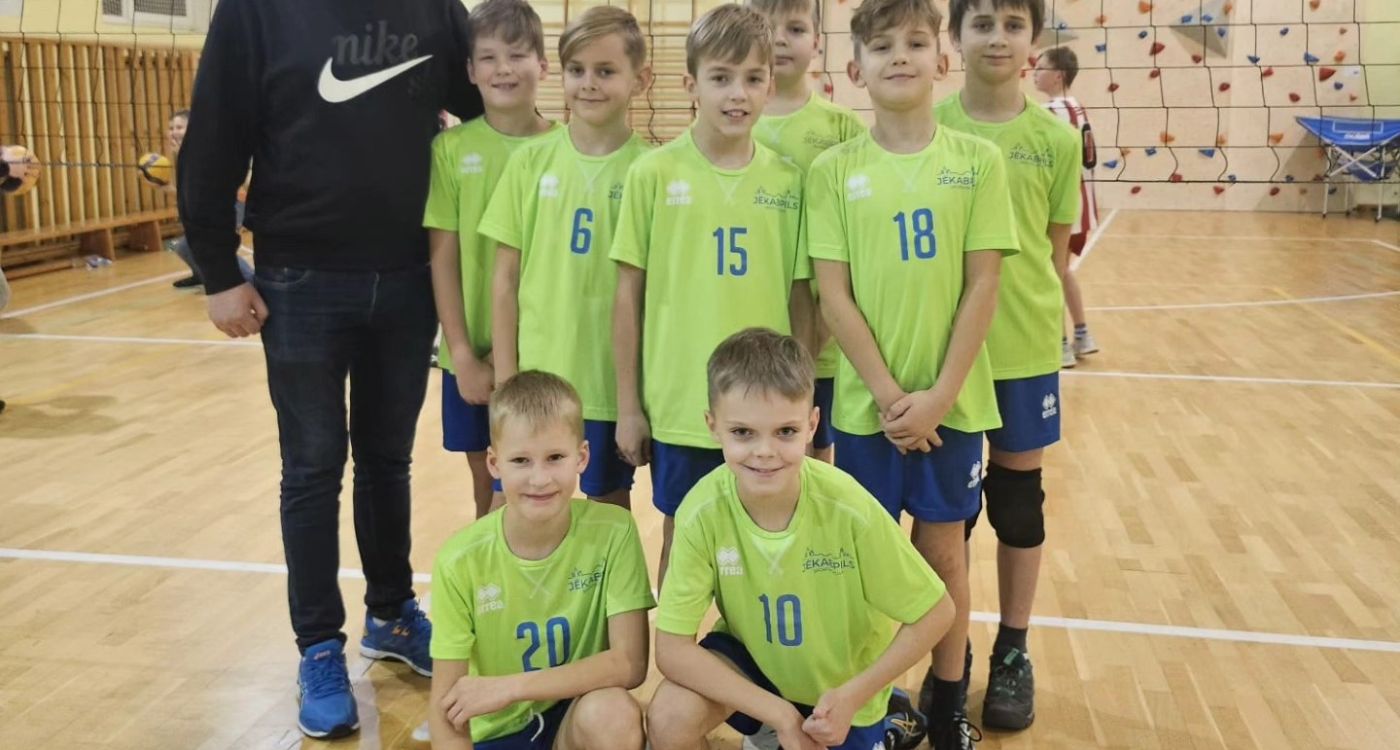Volejbolisti startē Aizkrauklē