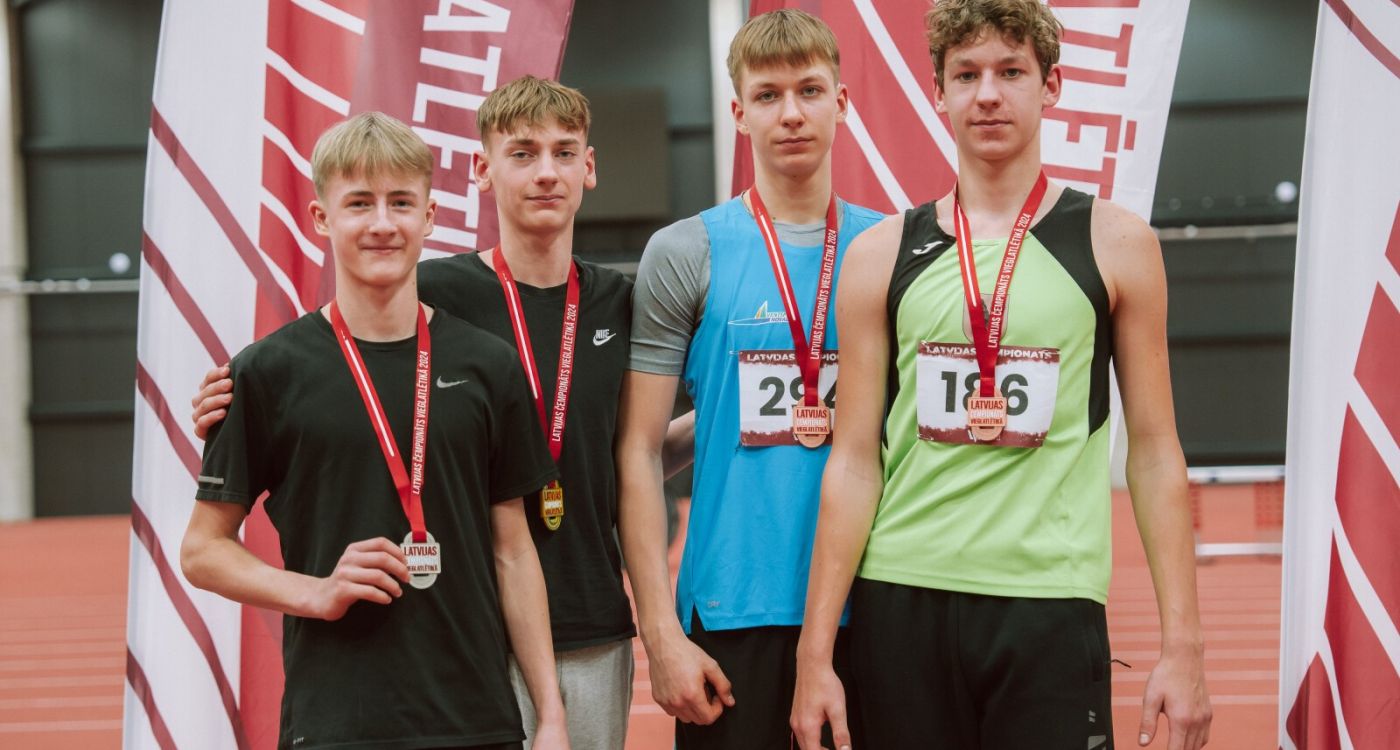 Vieglatlētiem trīs medaļas Latvijas čempionātā