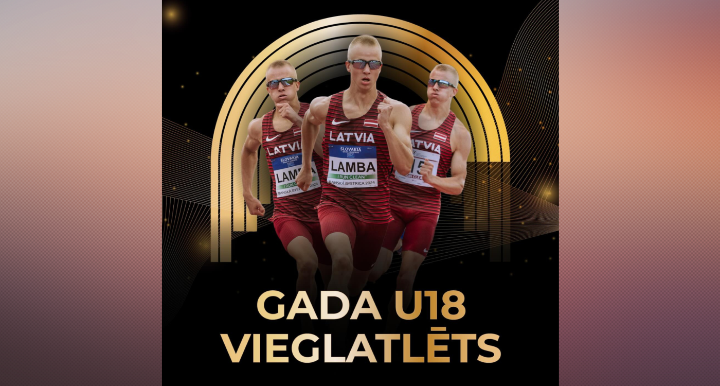 EMĪLS LAMBA- Gada U18 vieglatlēts! Sveicam!