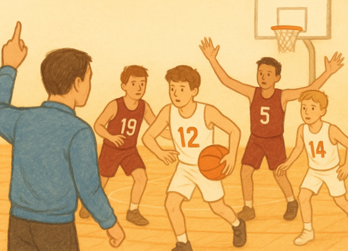 Jēkabpils Sporta skolas basketbolistiem spēles Smiltenē un mājās