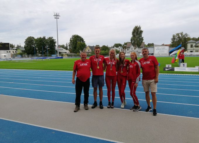 Starp Jēkabpils Sporta skolas vieglatlētiem- Baltijas čempioni