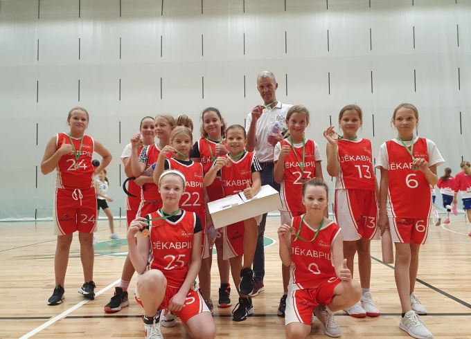 Aizvadīts otrais basketbola kauss meitenēm ‘’Lūsenes’’