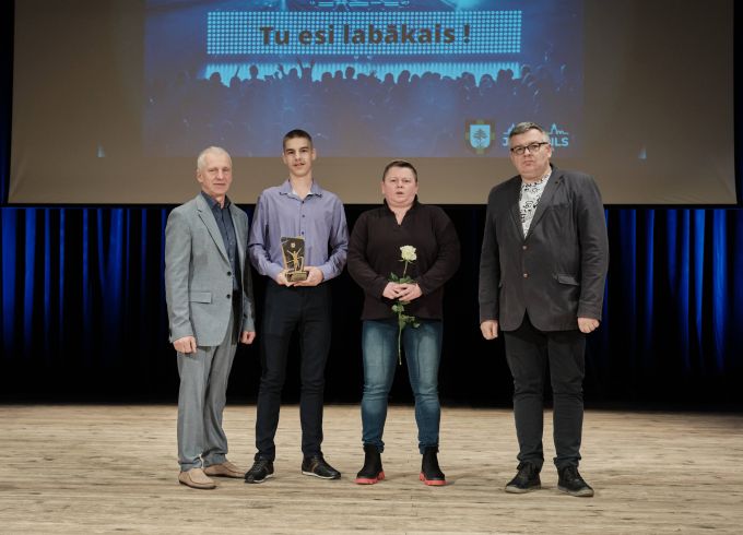 Jēkabpils novada Jaunatnes sporta laureāta 2022 nominācijas TRENERA LABĀ ROKA saņēmējs