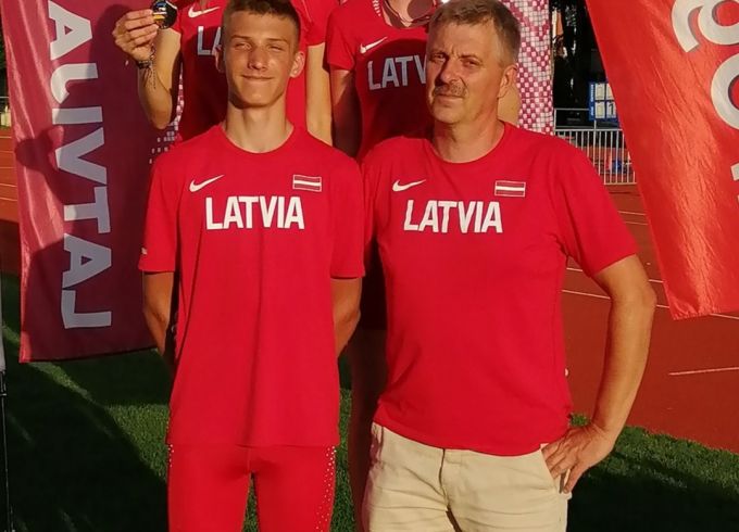 Vieglatlētu sniegums Baltijas valstu komandu U-16 čempionātā