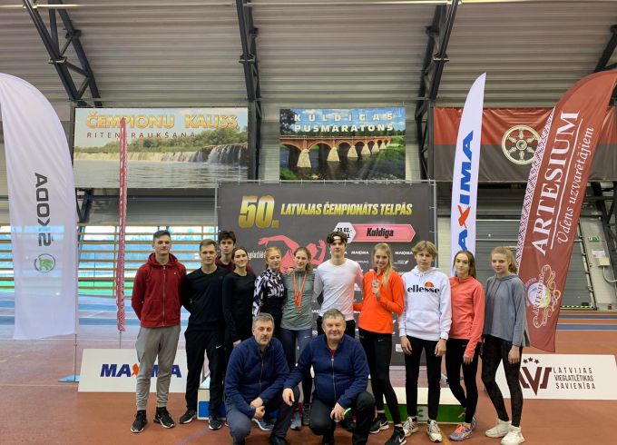 No Latvijas Čempionāta Kuldīgā pārved medaļas