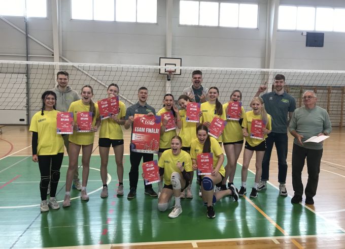 TOP kauss volejbolā pamatskolas vecuma grupai