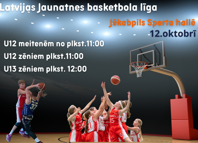 Gaisā virmos basketbola gars!