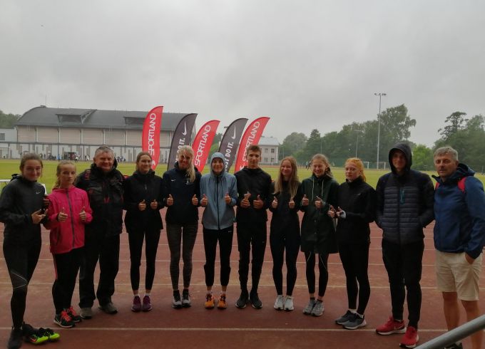 LVS ‘’Sportland kausa’’ II posms godalgas atnes lēkšanas disciplīnās