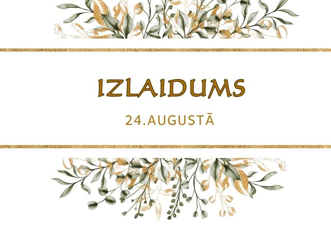 Klāt izlaidums!