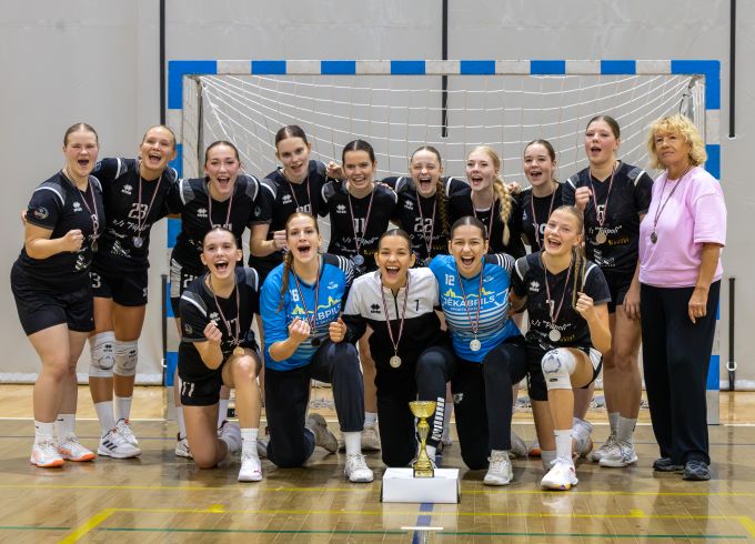 Jēkabpils SS handbolistēm 2. vieta Salaspils kausā