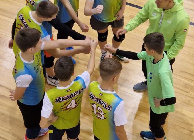 Volejbolisti dosies uz Latvijas Kausa finālu
