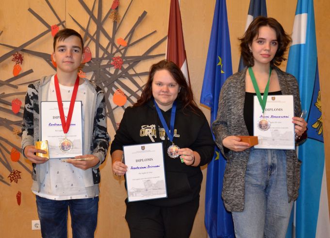 Šahistiem godalgas Latgales jauno šaha amatieru čempionātā