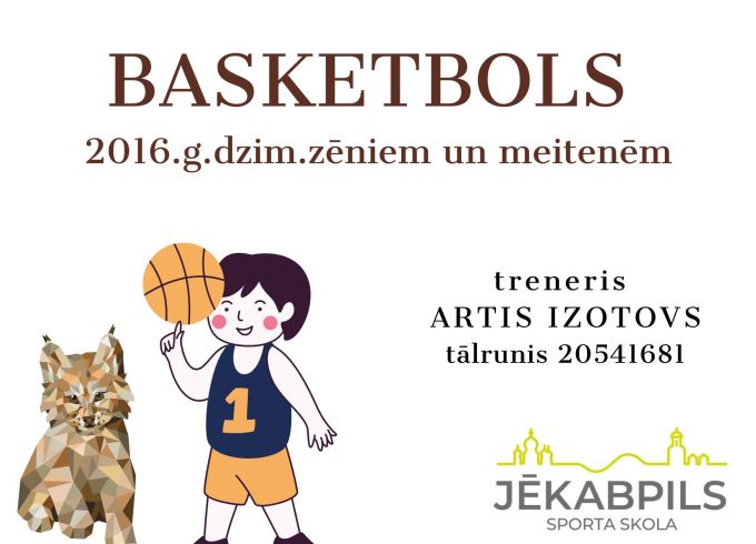 Vēlies būt basketbolists?