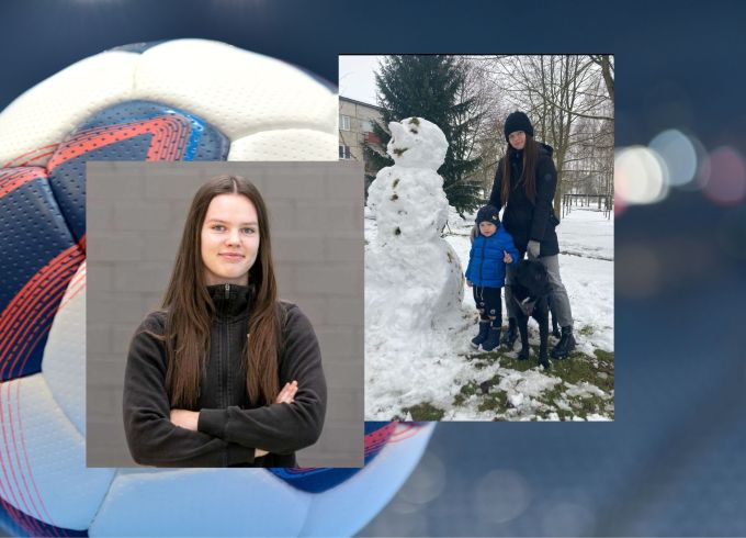 Handbola trenere VITNIJA PAULA KRODZINIECE seriāla 26.sērijā