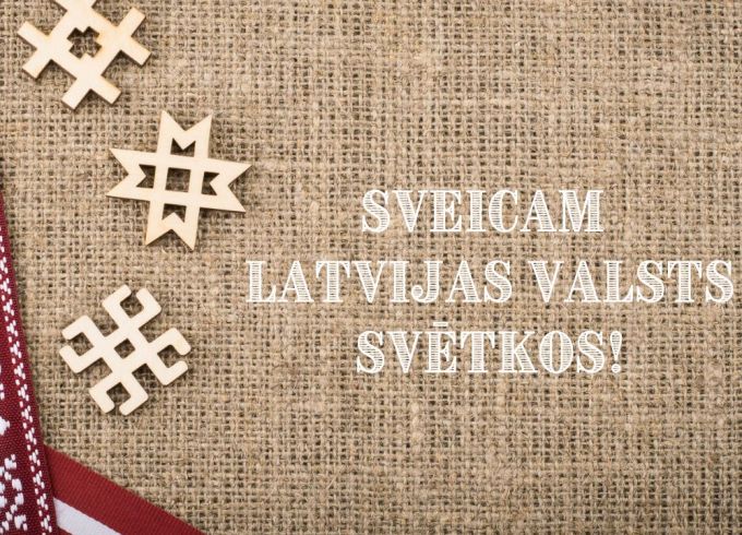 MĒS ESAM LATVIJA!