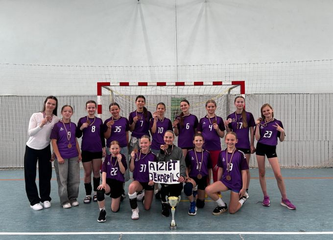 Latvijas Jaunatnes čempionāts handbolā finišējis ar U12 spēlēm