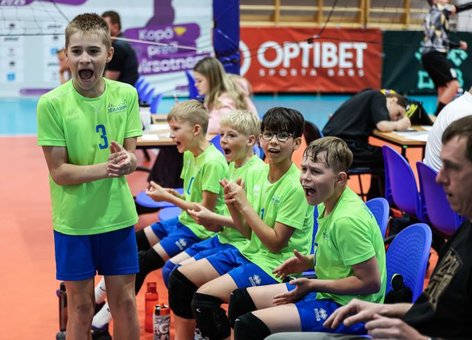 Jaunākie volejbolisti iekļūst ‘’olimpiskajā sešiniekā’’