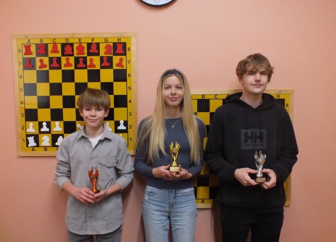 Šahisti 12.-14.decembrī piedalās Jēkabpils novada jauniešu čempionātā