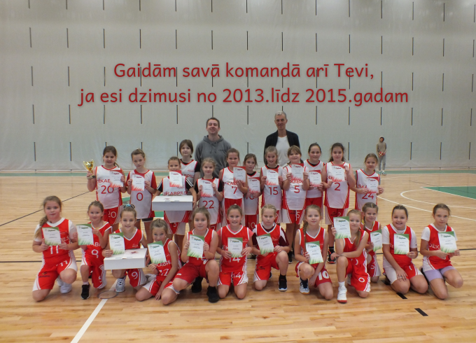 Ja vēlies būt basketboliste, zvani jau šodien!