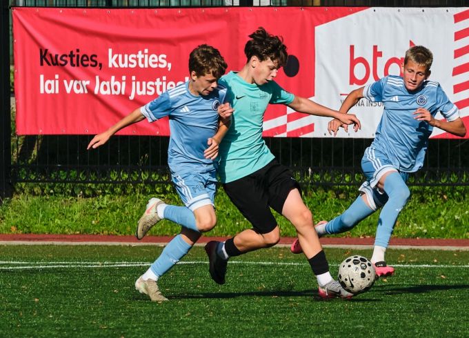 Latvijas Jaunatnes čempionāts futbolā turpinās mūsu U15 komandai