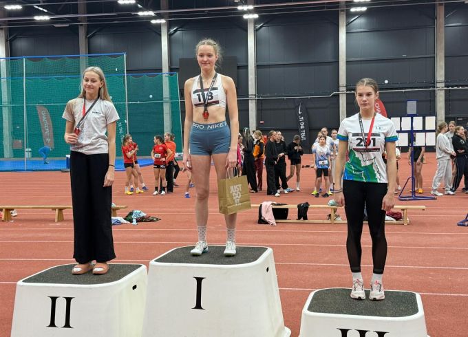  U14 atlēti pārved četrus godalgotus rezultātus