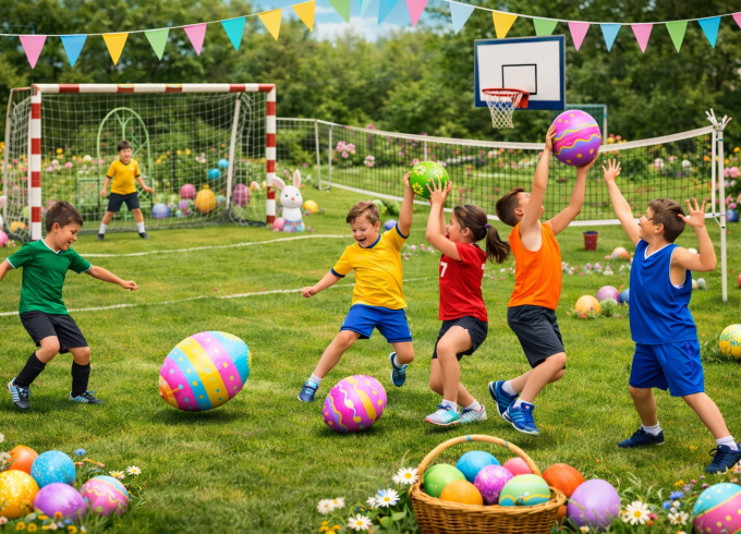 Lai sportiskām aktivitātēm piepildītas jūsu Lieldienas!