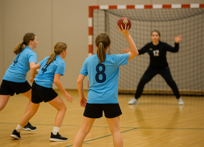 Handbola jaunatnes čempionātā iesoļo jaunākās dalībnieces