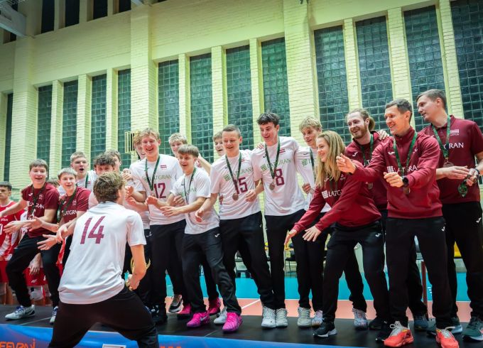 Jēkabpils Sporta skolas audzēkņi palīdz Latvijas U18 izlasei spert soli tuvāk Eiropas čempionātam