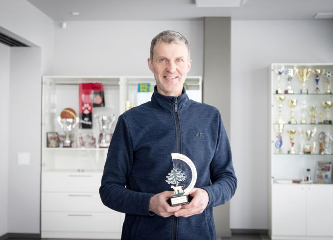 Jēkabpils Sporta laureāts 2020- basketbola treneris JURIS BOBROVS