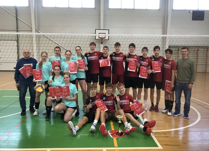 “TOP” kauss volejbolā pamatskolas grupai