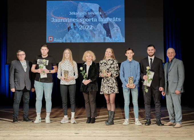 Jēkabpils novada Jaunatnes sporta laureāta 2022 nominācijas DZELZS RAKSTURS SPORTĀ saņēmēji