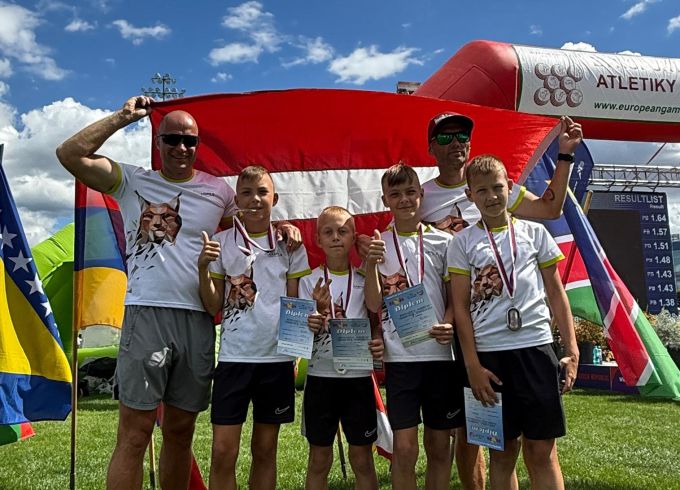 Jēkabpils vieglatlēti atkal starp labākajiem ‘’European Kids Athletics Games 2026’’