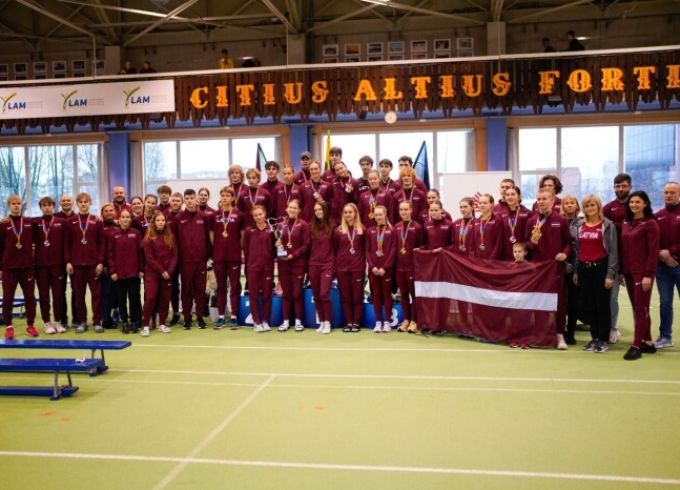 Latvijas jauniešu uzvara Baltijas komandu čempionātā- izlases sastāvā EMĪLS LAMBA un DANIELS ĢIEDRIS
