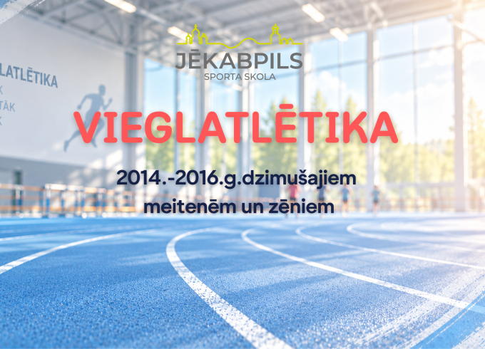 Pievienojies vieglatlētiem