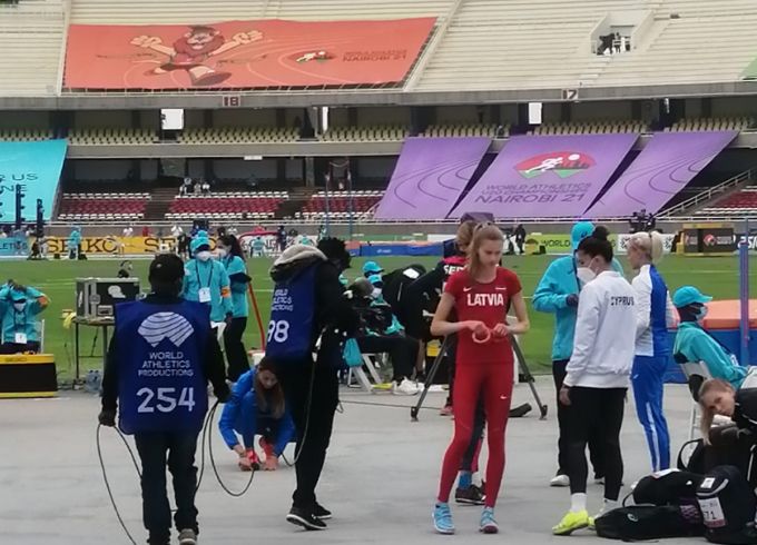 Augstlēcēja Lāsma Zemīte pārstāvēja Latviju Pasaules čempionātā Kenijā