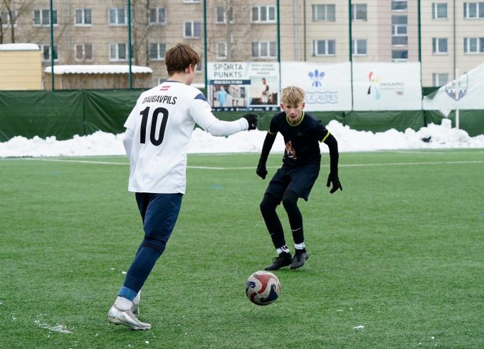 Futbolisti atzīmējas Daugavpils Cup Spring turnīrā