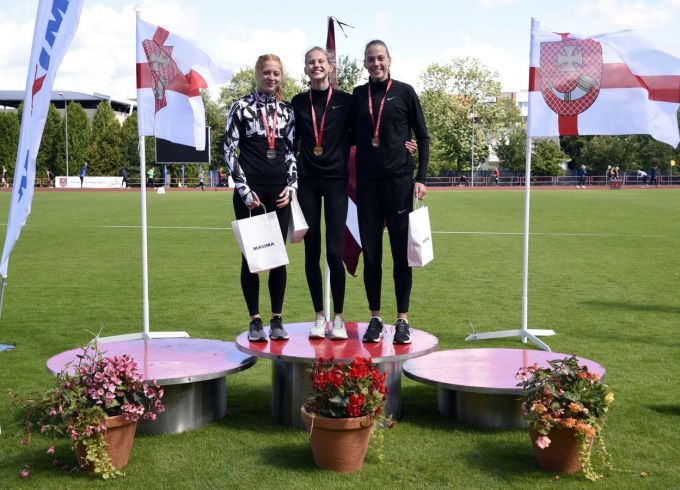 No Latvijas čempionāta Ventspilī Lāsma Zemīte pārved 3 titulus