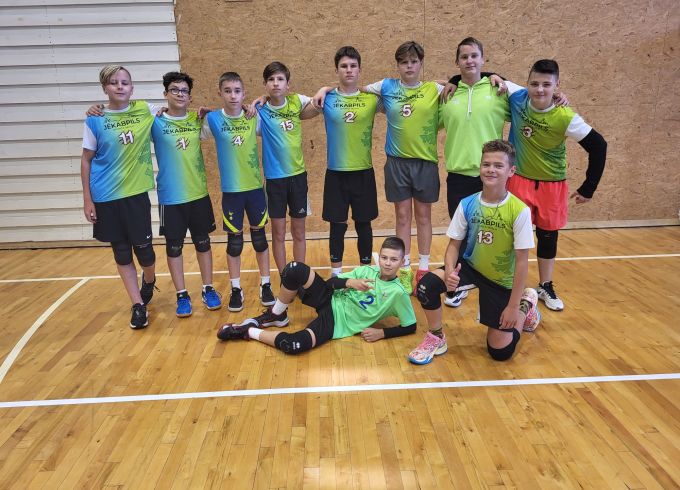 Volejbolisti uzsākuši dalību Latvijas Jaunatnes čempionātā