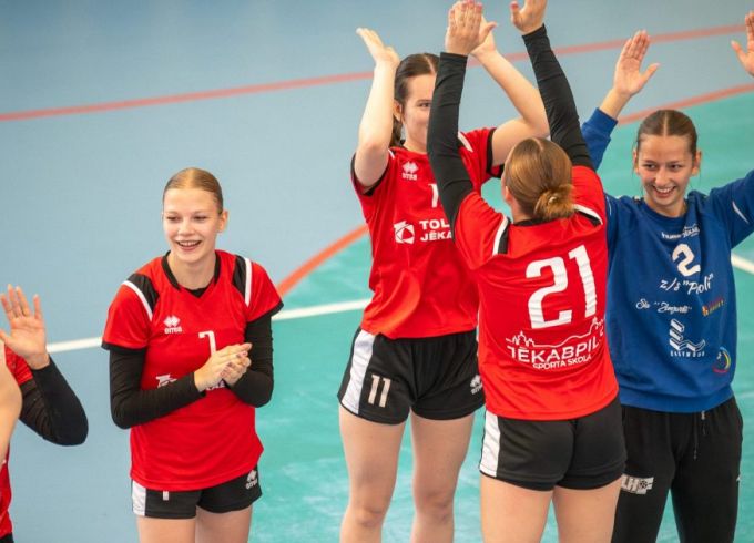 Jēkabpils SS galotnē izraujas vadībā un uzvar LAT2008 jaunietes