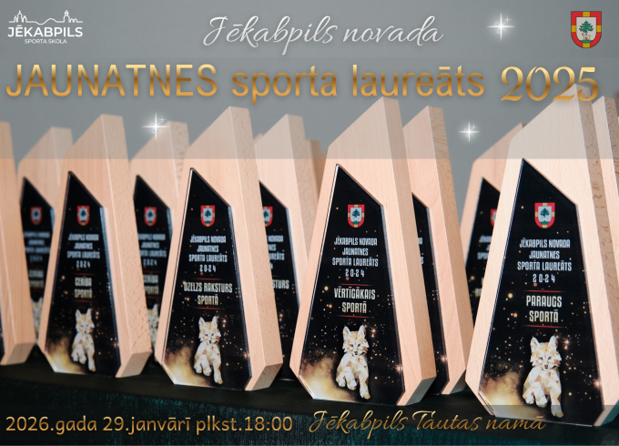 Nāc un iepazīsi Jēkabpils novada sportiskākos bērnus un jauniešus!