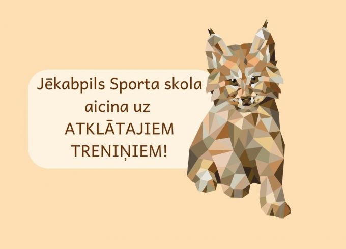 AICINĀM UZ ATKLĀTAJIEM TRENIŅIEM!