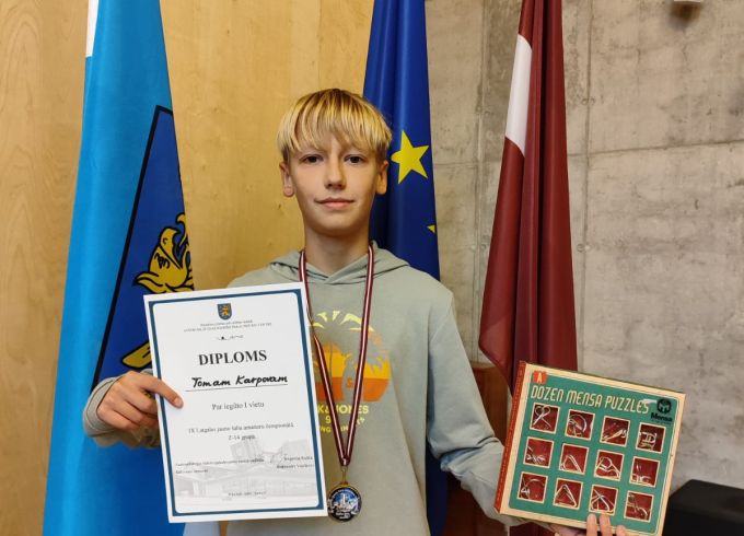Šahisti godam pārstāv Jēkabpils Sporta skolu Latgales čempionātā