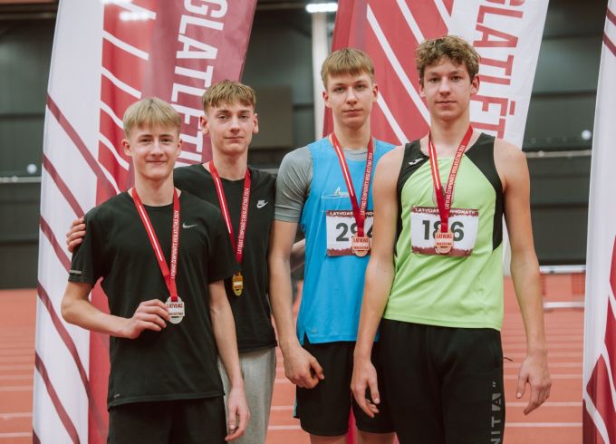 Vieglatlētiem trīs medaļas Latvijas čempionātā